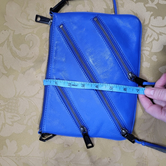 Rebecca Minkoff Cobalt Blue Moto Crossbody Bag - Picture 5 of 15